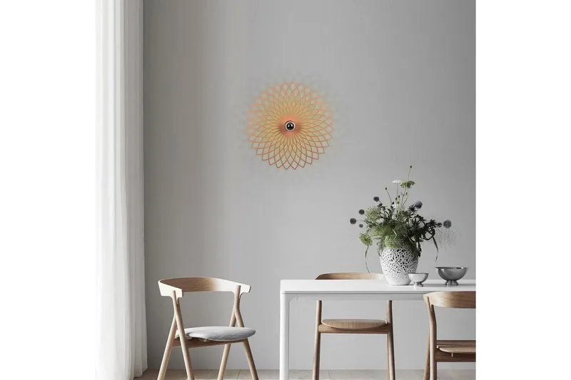 Seinävalaisin Sourab Kupari - Kupari - Valaistus - Sisävalaistus & lamput - Erikoisvalaisin - Riisipaperivalaisin