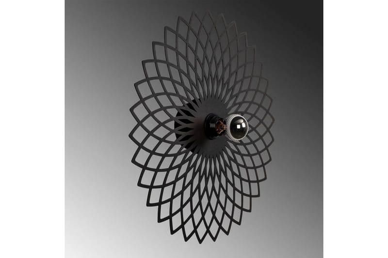 Seinävalaisin Sourab Musta - Musta - Valaistus - Sisävalaistus & lamput - Erikoisvalaisin - Riisipaperivalaisin