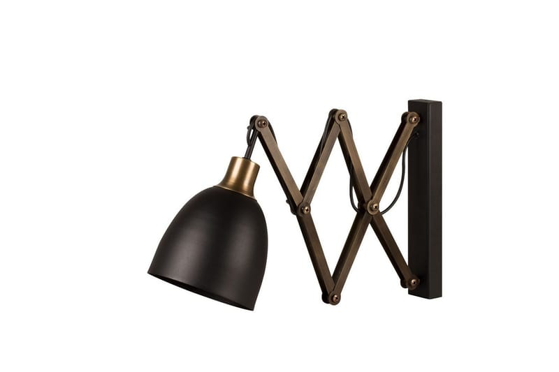 Seinävalaisin Sugana Lyra Musta / Vintage - Beige/Musta - Valaistus - Sisävalaistus & lamput - Erikoisvalaisin - Riisipaperivalaisin