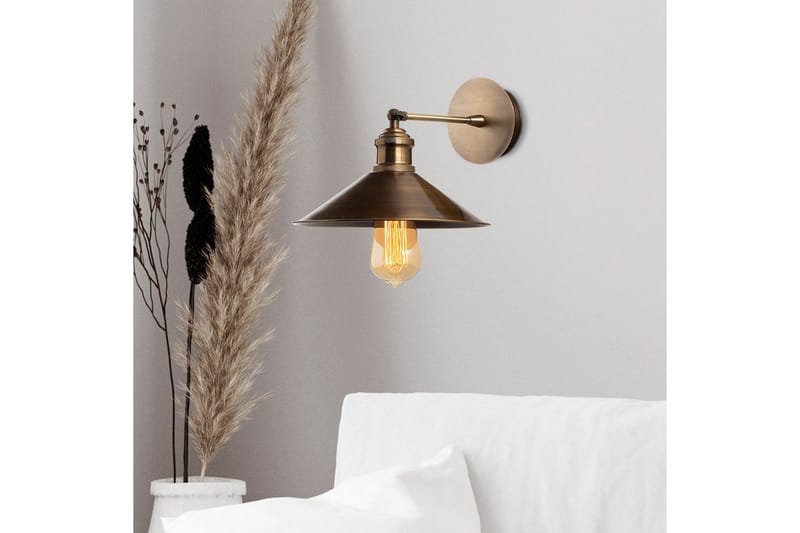 Seinävalaisin Sugana Niva Vintage - Kupari - Valaistus - Sisävalaistus & lamput - Erikoisvalaisin - Riisipaperivalaisin