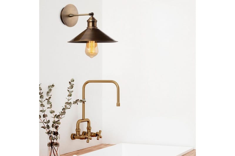 Seinävalaisin Sugana Niva Vintage - Kupari - Valaistus - Sisävalaistus & lamput - Erikoisvalaisin - Riisipaperivalaisin