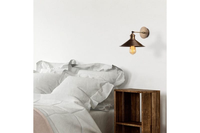 Seinävalaisin Sugana Niva Vintage - Kupari - Valaistus - Sisävalaistus & lamput - Erikoisvalaisin - Riisipaperivalaisin