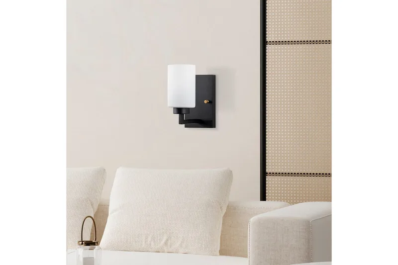 Seinävalaisin Syllen Musta / Valkoinen - Musta / Valkoinen - Valaistus - Sisävalaistus & lamput - Erikoisvalaisin - Riisipaperivalaisin