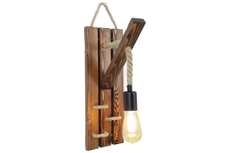 Seinävalaisin Teyra Puu, Ruskea