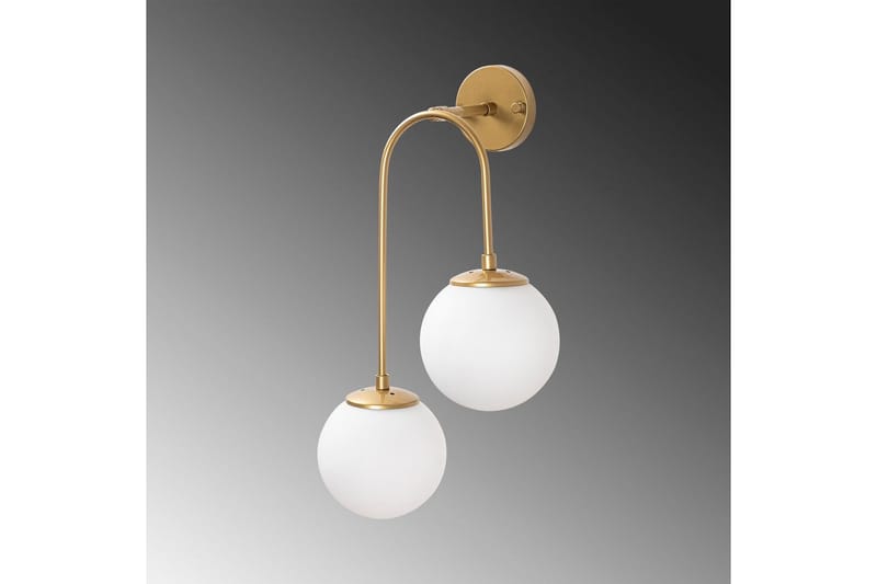 Seinävalaisin Thalara Kaksi Kiiltävää Kultaa - Kulta - Valaistus - Sisävalaistus & lamput - Erikoisvalaisin - Riisipaperivalaisin