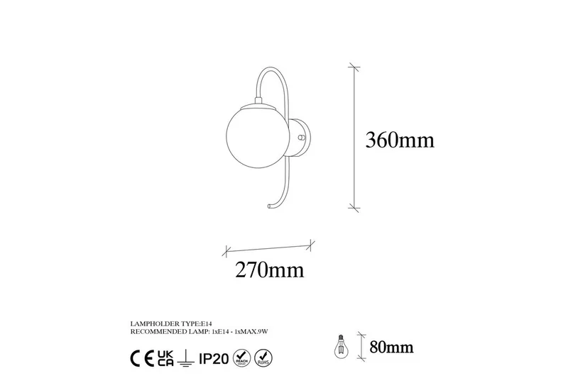 Seinävalaisin Thalara Kiiltävä Kulta Läpinäkyvä - Kiiltävä Kulta Läpinäkyvä - Valaistus - Sisävalaistus & lamput - Erikoisvalaisin - Riisipaperivalaisin