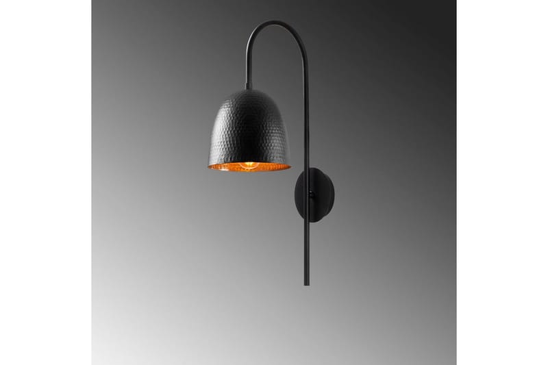 Seinävalaisin Thela Musta - Antrasiitti - Valaistus - Sisävalaistus & lamput - Erikoisvalaisin - Riisipaperivalaisin