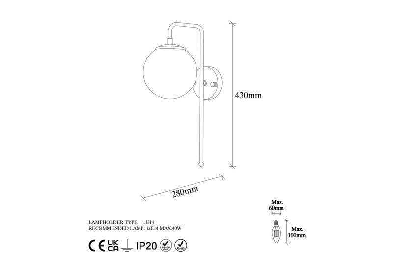 Seinävalaisin Tolra Vintage Valkoinen - Valkoinen - Valaistus - Sisävalaistus & lamput - Erikoisvalaisin - Riisipaperivalaisin