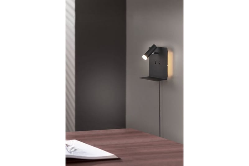 Seinävalaisin TRIO Element Mattamusta - Mattamusta - Valaistus - Sisävalaistus & lamput - Erikoisvalaisin - Riisipaperivalaisin