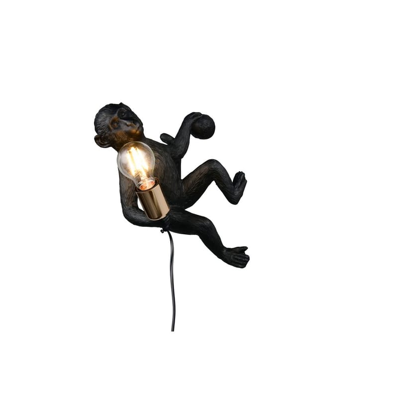 Seinävalaisin TRIO Louy - Musta - Valaistus - Sisävalaistus & lamput - Erikoisvalaisin - Riisipaperivalaisin