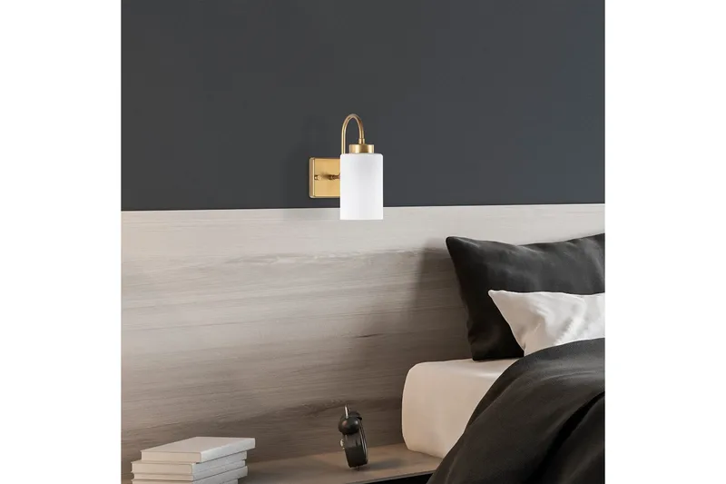 Seinävalaisin Yalara Valkoinen / Kulta - Valkoinen / Kulta - Valaistus - Sisävalaistus & lamput - Erikoisvalaisin - Riisipaperivalaisin