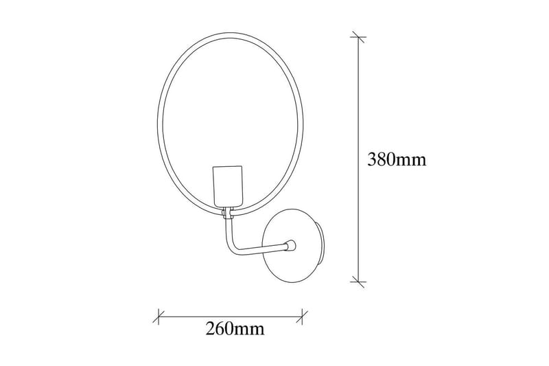 Seinävalaisin Ympyrä musta - Musta - Valaistus - Sisävalaistus & lamput - Erikoisvalaisin - Riisipaperivalaisin