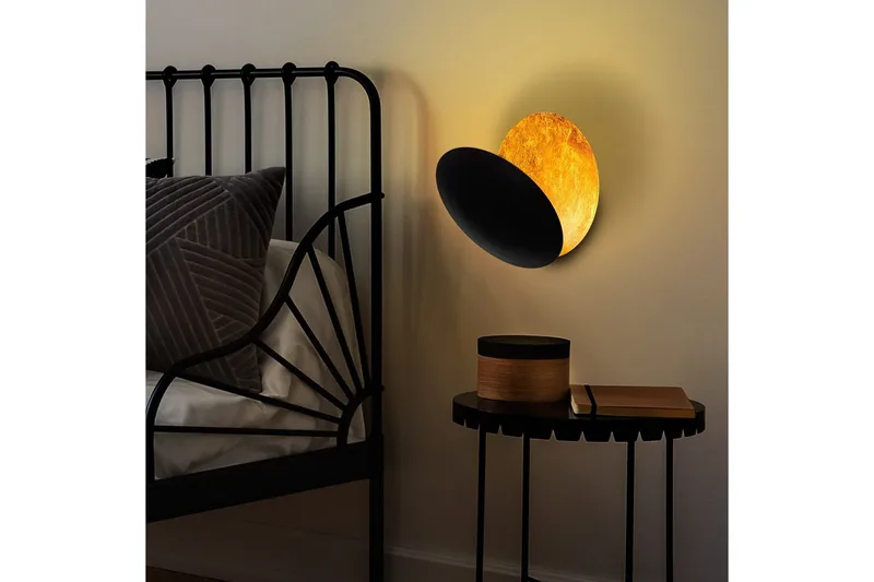 Seinävalaisin Zandel Musta / Kupari - Musta / Kupari - Valaistus - Sisävalaistus & lamput - Erikoisvalaisin - Riisipaperivalaisin