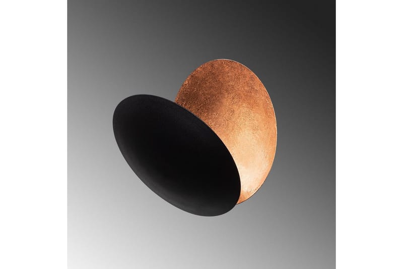 Seinävalaisin Zandel Musta / Kupari - Musta / Kupari - Valaistus - Sisävalaistus & lamput - Erikoisvalaisin - Riisipaperivalaisin