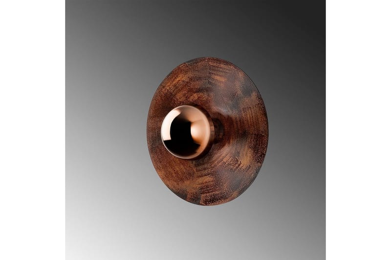 Seinävalaisin Zindale Kupari - 28 x 26 cm - Valaistus - Sisävalaistus & lamput - Erikoisvalaisin - Riisipaperivalaisin