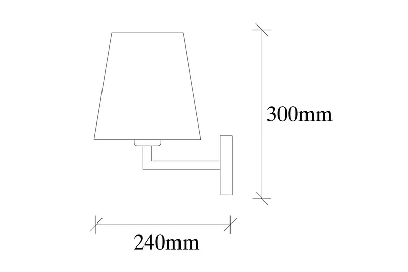 Seinävalaisin Profiili Musta / Kermanvärinen - Musta / Kermanvärinen - Valaistus - Sisävalaistus & lamput - Erikoisvalaisin - Riisipaperivalaisin
