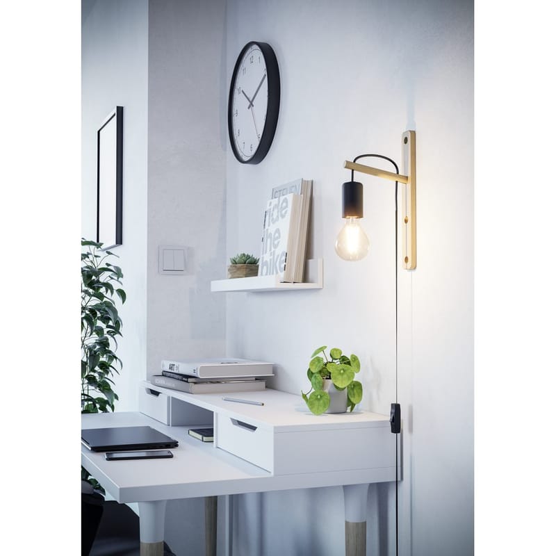 Seinävalaisin Pockley - 29,5 cm - Valaistus - Sisävalaistus & lamput - Erikoisvalaisin - Riisipaperivalaisin