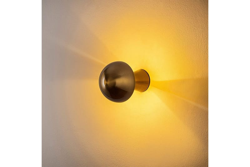 Seinävalaisin Polmar Kulta Halkaisija: 12 cm - Halkaisija: 12 cm - Valaistus - Sisävalaistus & lamput - Erikoisvalaisin - Riisipaperivalaisin