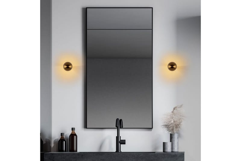 Seinävalaisin Polmar Kulta Halkaisija: 12 cm - Halkaisija: 12 cm - Valaistus - Sisävalaistus & lamput - Erikoisvalaisin - Riisipaperivalaisin