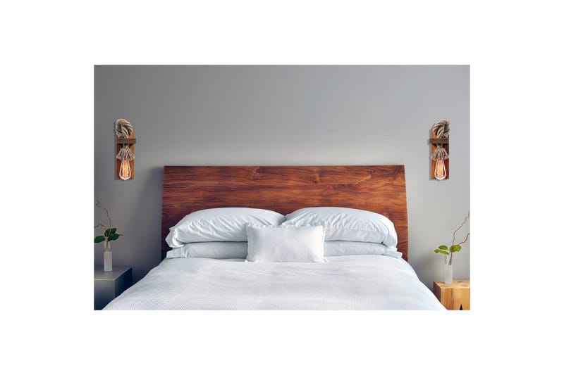 Seinävalosetti (2 kappaletta) Giuseppe Duo Ruskea / Kulta - Ruskea/Kulta - Valaistus - Sisävalaistus & lamput - Erikoisvalaisin - Riisipaperivalaisin