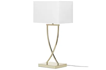 Sirene Pöytävalaisin 62 cm E27 - Messinki/Valkoinen - Valaistus - Sisävalaistus & lamput - Ikkunavalaisimet - Ikkunavalaisin jalalla