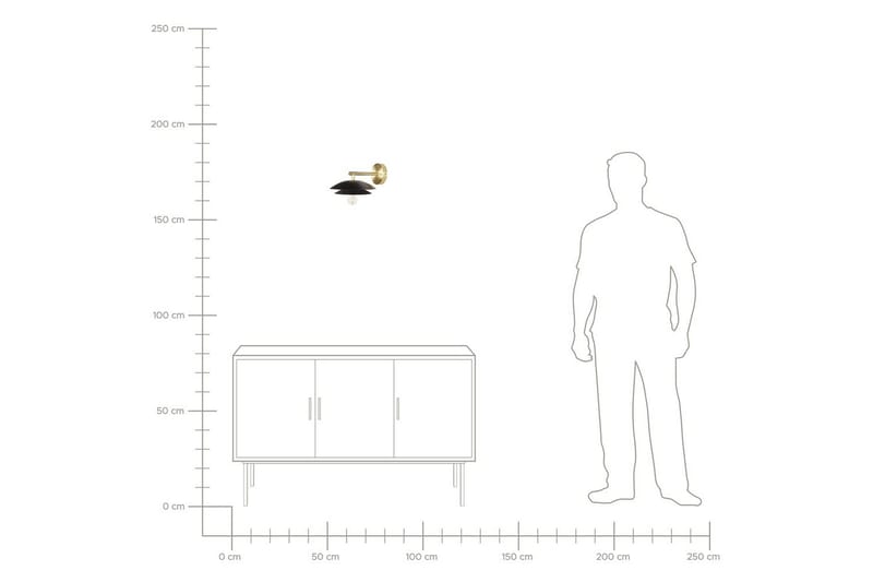 Solab Seinävalaisin E27 - Musta/Kulta - Valaistus - Sisävalaistus & lamput - Erikoisvalaisin - Riisipaperivalaisin