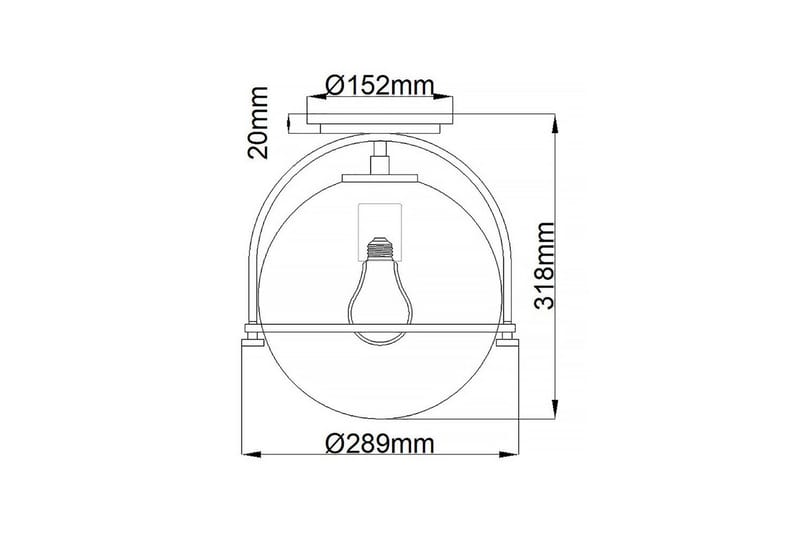 Somerset Hinkley Kattovalaisin - Valaistus - Sisävalaistus & lamput - Erikoisvalaisin - Tiffanylamppu