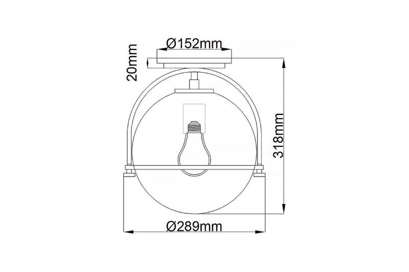 Somerset Hinkley Kattovalaisin - Valaistus - Sisävalaistus & lamput - Erikoisvalaisin - Tiffanylamppu