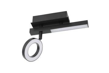 Spotlight Eglo Cardillio 2 - Musta - Valaistus - Hehkulamppu & polttimo - Spottivalaisin & alasvalo - Seinäspotti