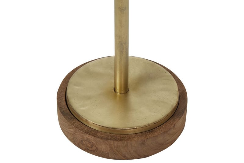 Tenedos Pöytävalaisin 77 cm E27 - Messinki/Tumma puu - Valaistus - Sisävalaistus & lamput - Erikoisvalaisin - Riisipaperivalaisin