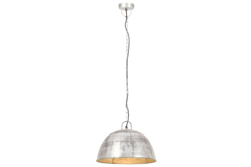 Teollistyylinen riippuvalaisin 25 W hopea pyöreä 41 cm E27 - Hopea - Valaistus - Sisävalaistus & lamput - Keittiövalaisin - Kattovalaisin keittiö