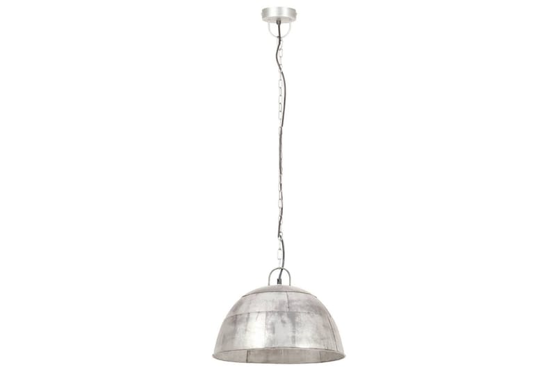 Teollistyylinen riippuvalaisin 25 W hopea pyöreä 41 cm E27 - Hopea - Valaistus - Sisävalaistus & lamput - Keittiövalaisin - Kattovalaisin keittiö
