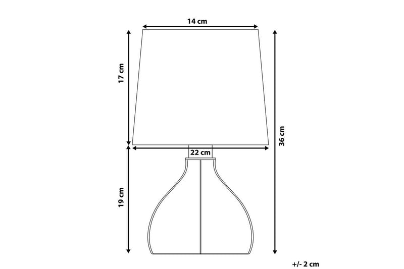Thasall Pöytävalaisin 36 cm E14 - Luonnonväri/Valkoinen - Valaistus - Sisävalaistus & lamput - Erikoisvalaisin - Riisipaperivalaisin