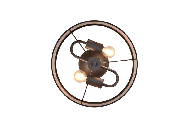 Kattovalaisin Davos 30 cm Mattamusta/Harmaanruskea - TRIO - Valaistus - Sisävalaistus & lamput - Erikoisvalaisin - Tiffanylamppu