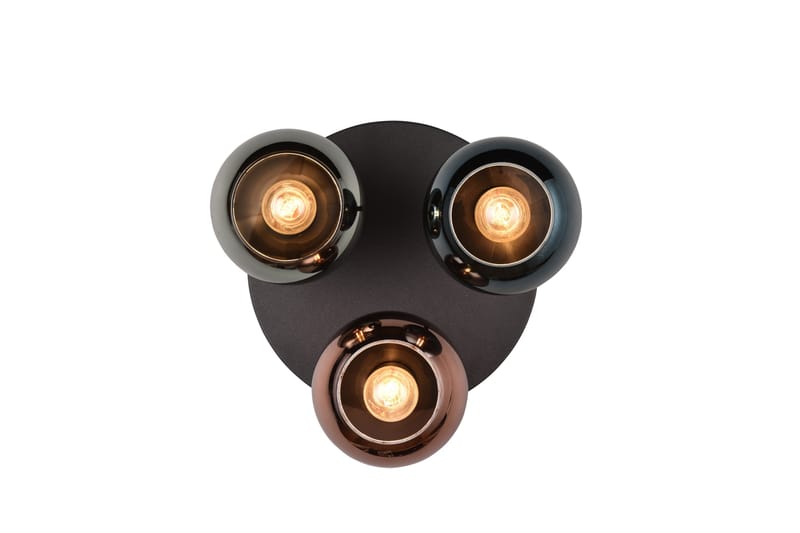 Kattovalaisin Sheldon 3-os E14 Moniväri - TRIO - Valaistus - Sisävalaistus & lamput - Erikoisvalaisin - Tiffanylamppu