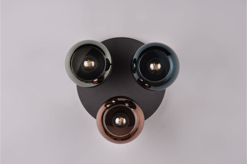 Kattovalaisin Sheldon 3-os E14 Moniväri - TRIO - Valaistus - Sisävalaistus & lamput - Erikoisvalaisin - Tiffanylamppu