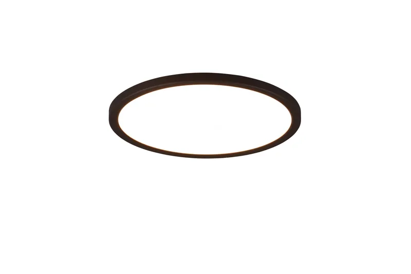 LED-Kattovalaisin Aureo 29 cm RGB Mattamusta, TRIO