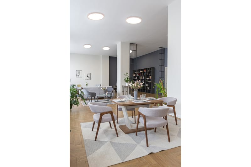 LED-Kattovalaisin Aureo 40 cm RGB Mattavalkoinen - TRIO - Valaistus - Sisävalaistus & lamput - Erikoisvalaisin - Tiffanylamppu