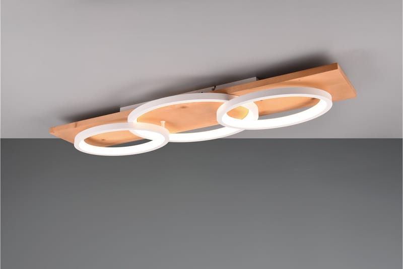 LED-Kattovalaisin Barca 3-os Mattavalkoinen/Puu - TRIO - Valaistus - Sisävalaistus & lamput - Erikoisvalaisin - Tiffanylamppu