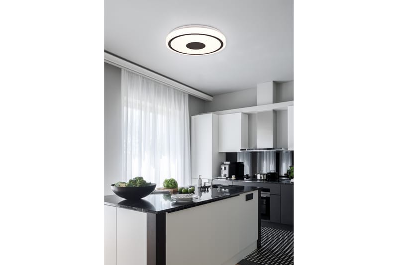 LED-Kattovalaisin Bunda 34 cm Mattamusta - TRIO - Valaistus - Sisävalaistus & lamput - Erikoisvalaisin - Tiffanylamppu