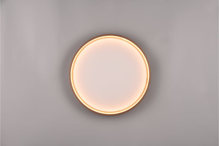 LED-Kattovalaisin Doha 45cm Kahvinruskea - TRIO - Tiffanylamppu - Olohuoneen valaisin - Plafondit - Kattovalaisin