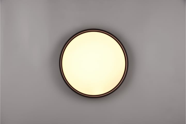 LED-Kattovalaisin Doha 45cm Mattamusta - TRIO - Tiffanylamppu - Olohuoneen valaisin - Plafondit - Kattovalaisin