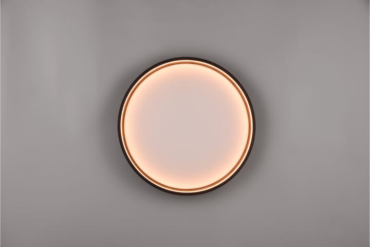 LED-Kattovalaisin Doha 45cm Mattamusta - TRIO - Tiffanylamppu - Olohuoneen valaisin - Plafondit - Kattovalaisin