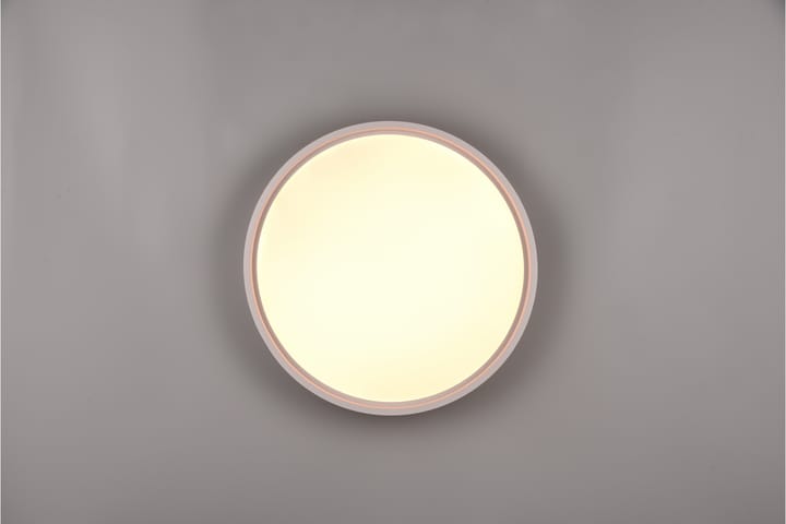 LED-Kattovalaisin Doha 45cm Mattavalkoinen - TRIO - Tiffanylamppu - Olohuoneen valaisin - Plafondit - Kattovalaisin