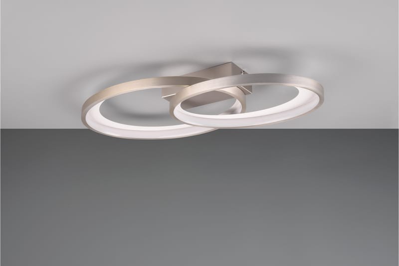 LED-Kattovalaisin Malaga Harjattu Teräs - TRIO - Valaistus - Sisävalaistus & lamput - Erikoisvalaisin - Tiffanylamppu
