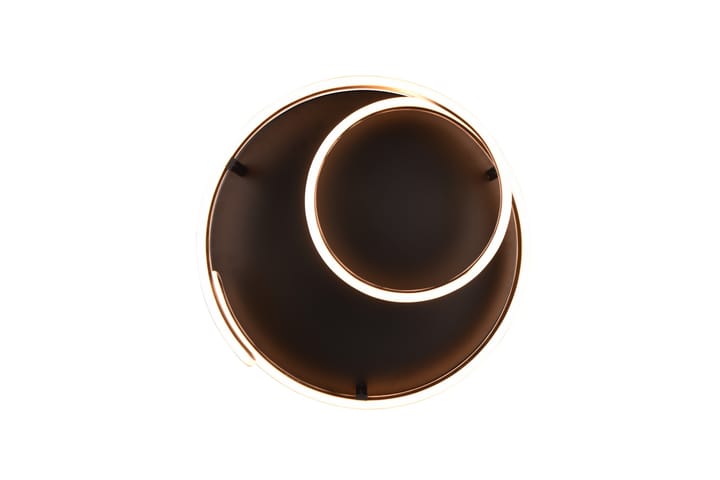 LED-Kattovalaisin Marnie Mattamusta/Kulta - TRIO - Tiffanylamppu - Olohuoneen valaisin - Plafondit - Kattovalaisin