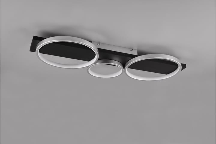 LED-Kattovalaisin Medera 3-os Harmaa - TRIO - Tiffanylamppu - Olohuoneen valaisin - Plafondit - Kattovalaisin