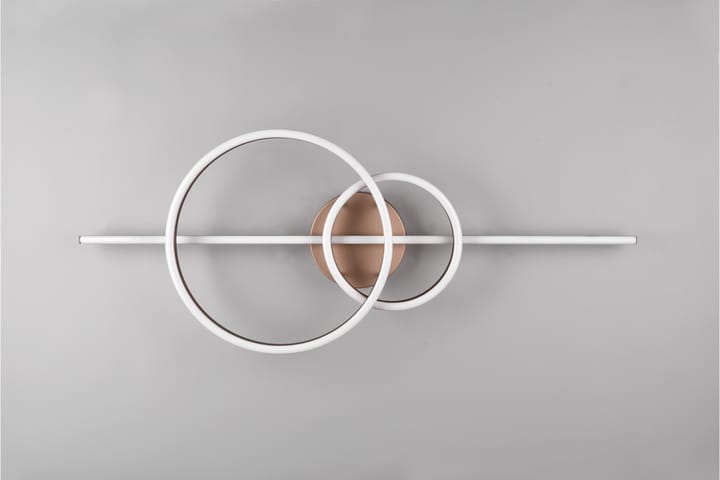 LED-Kattovalaisin Montilla Kahvinruskea - TRIO - Tiffanylamppu - Olohuoneen valaisin - Plafondit - Kattovalaisin