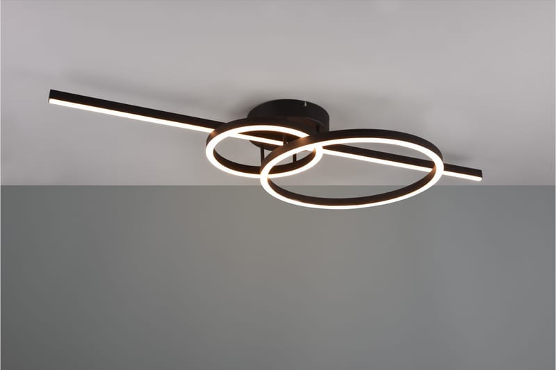 LED-Kattovalaisin Montilla Mattamusta - TRIO - Valaistus - Sisävalaistus & lamput - Erikoisvalaisin - Tiffanylamppu