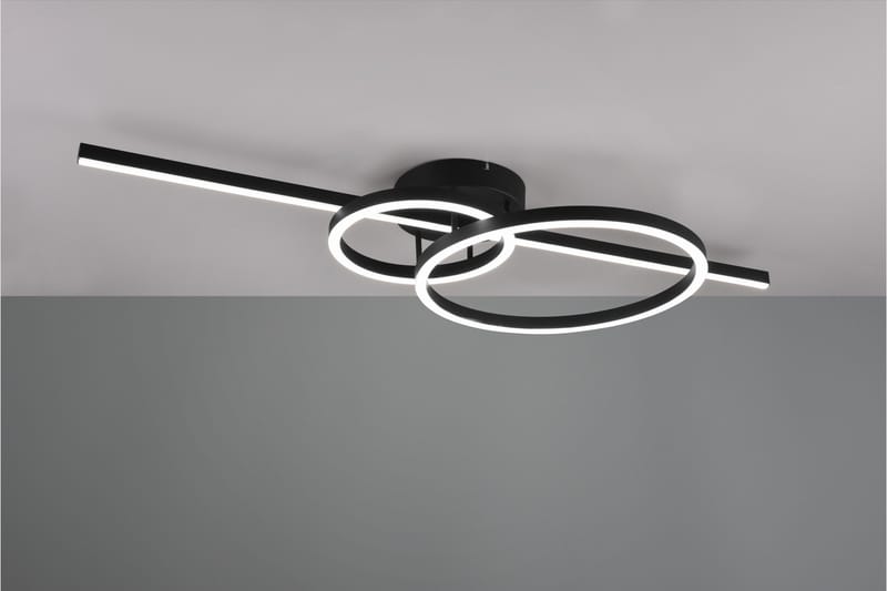 LED-Kattovalaisin Montilla Mattamusta - TRIO - Valaistus - Sisävalaistus & lamput - Erikoisvalaisin - Tiffanylamppu